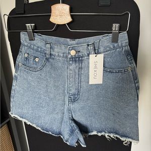 Shekou Blue Jeans Shorts Size: S New with tag!